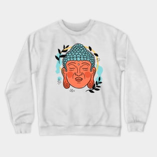 Buddha portrait Crewneck Sweatshirt